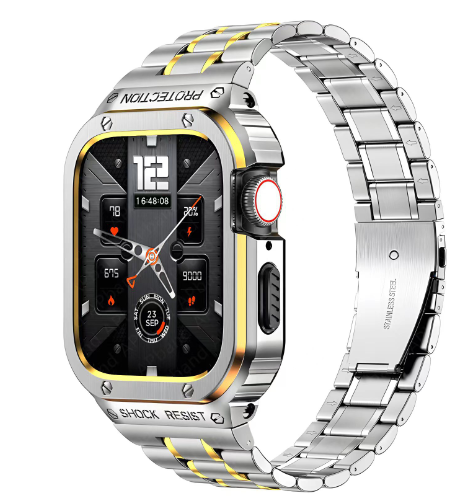 Apple Watch Stainless Steel Band and Case