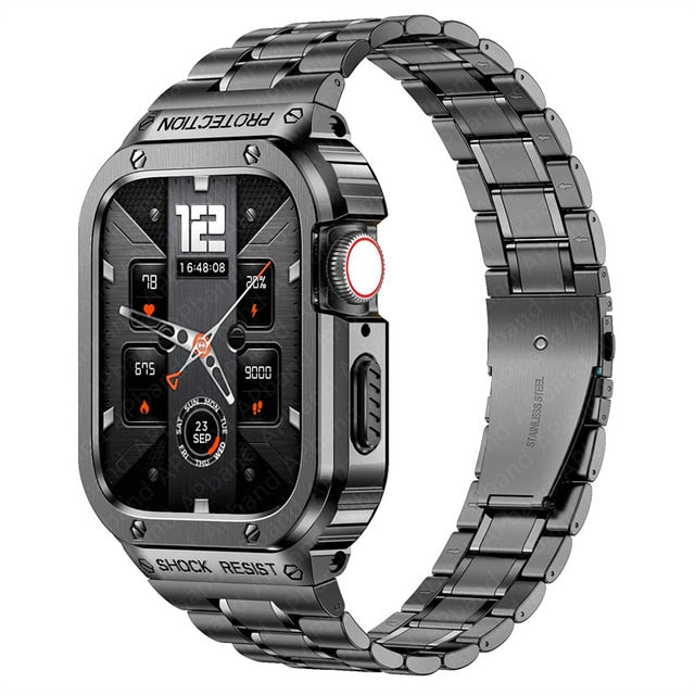 Apple Watch Stainless Steel Band and Case